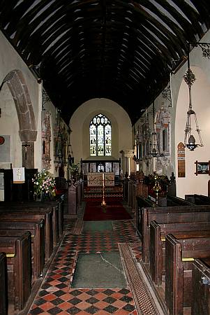 Clovelly - The Nave looking East